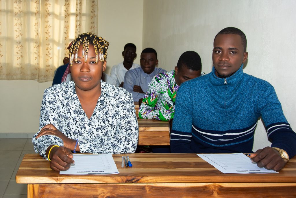Apprendre l'allemand à Lomé - Salle de classe à l'Erfolg-Institut