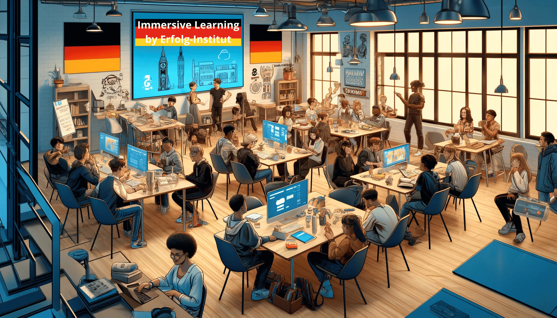 Les avantages de l’apprentissage en immersion à l’Erfolg-Institut